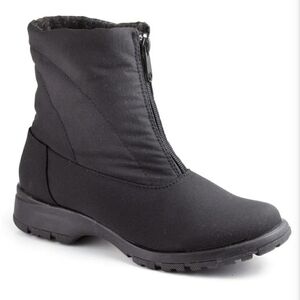 Toe Warmers Women's Magic Waterproof Boot Black Fabric, 9 M